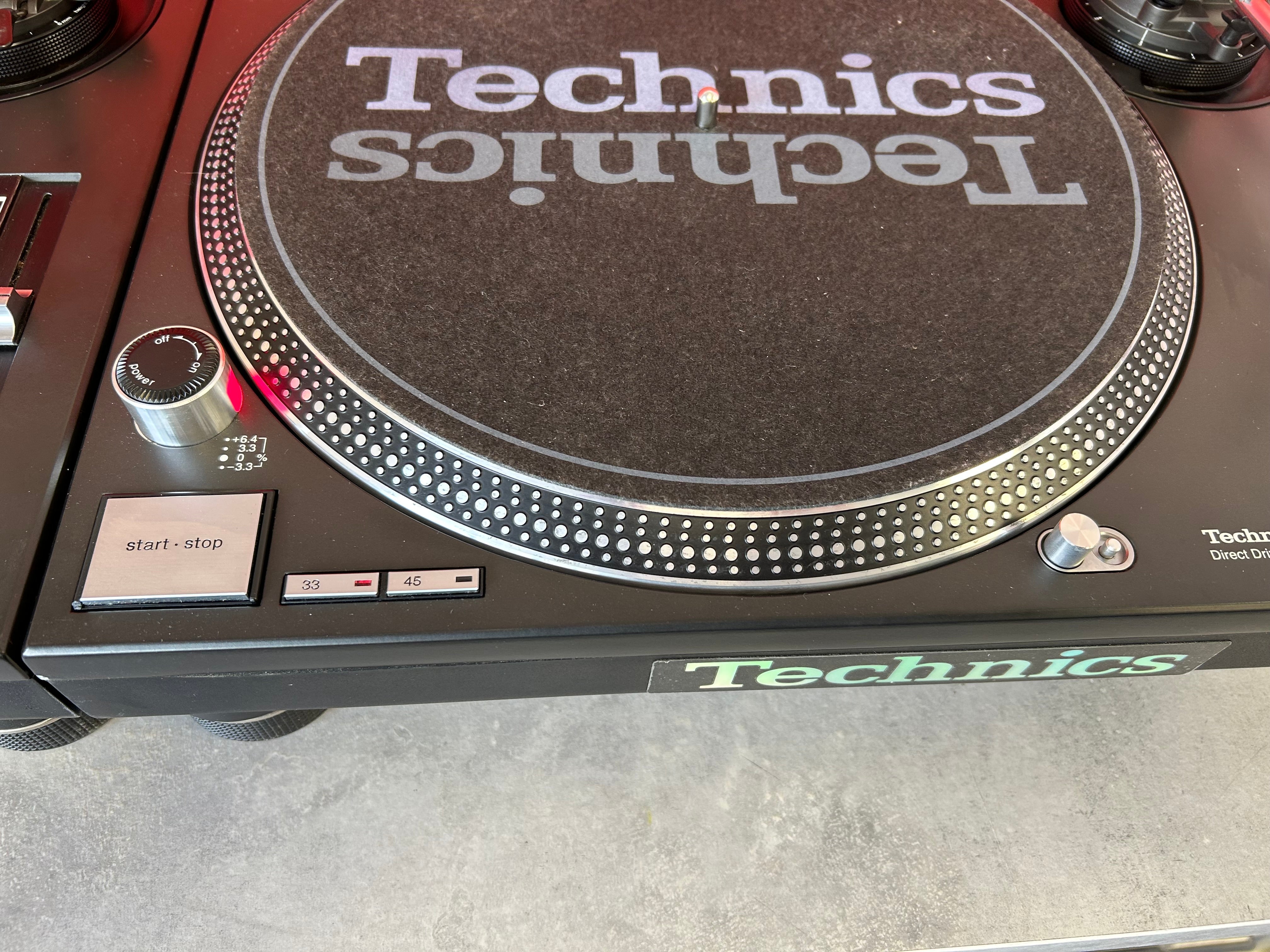 Pair Technics SL 1210 MK5 Turntables - Pre Owned - Deck Converters