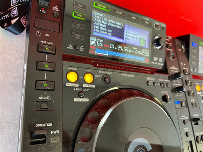 Pioneer CDJ 2000 DJ Decks PAIR - Pre Owned - Deck Converters