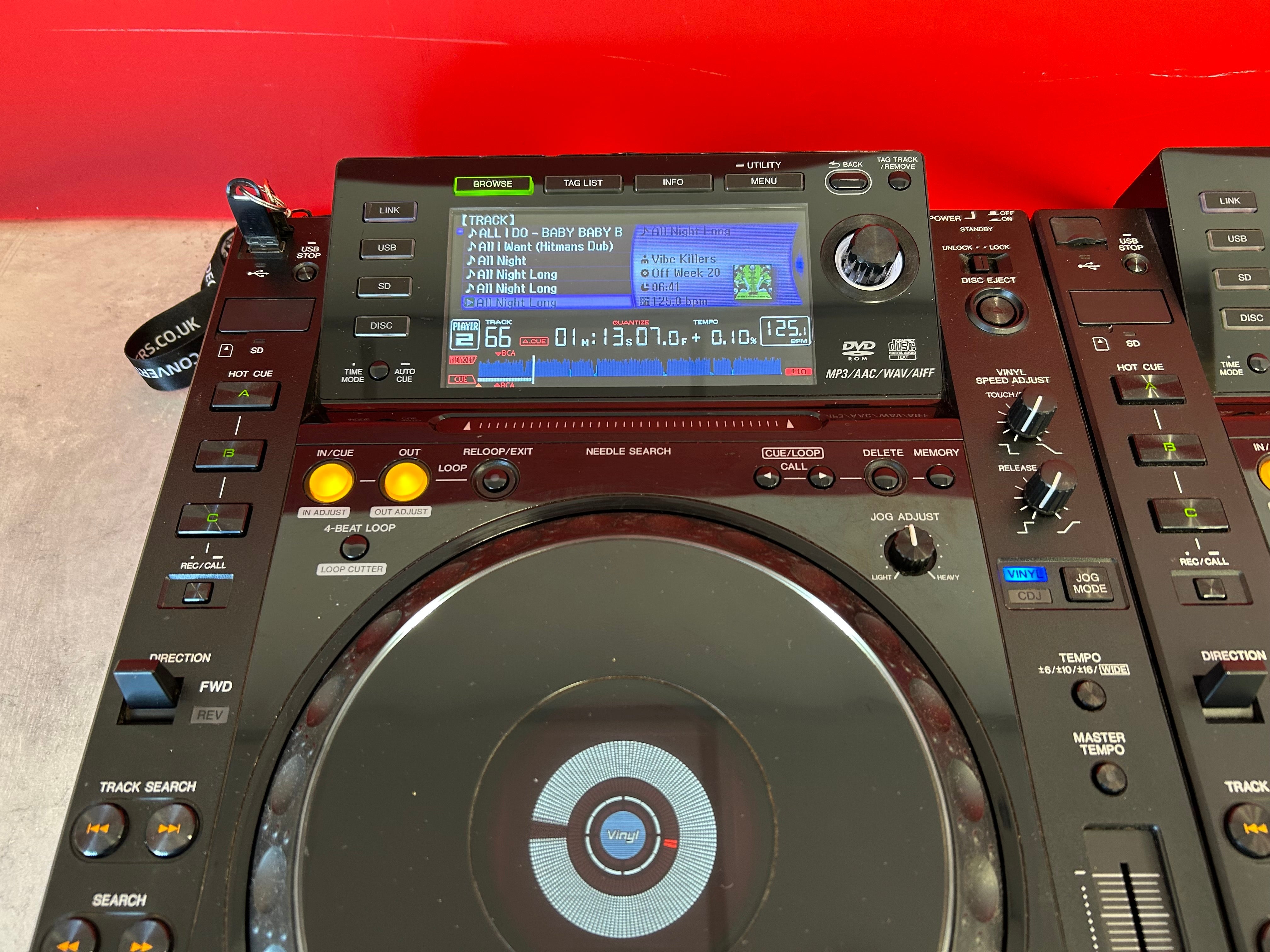 Pioneer CDJ 2000 DJ Decks PAIR - Pre Owned - Deck Converters