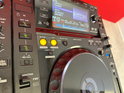 Pioneer CDJ 2000 DJ Decks PAIR - Pre Owned - Deck Converters