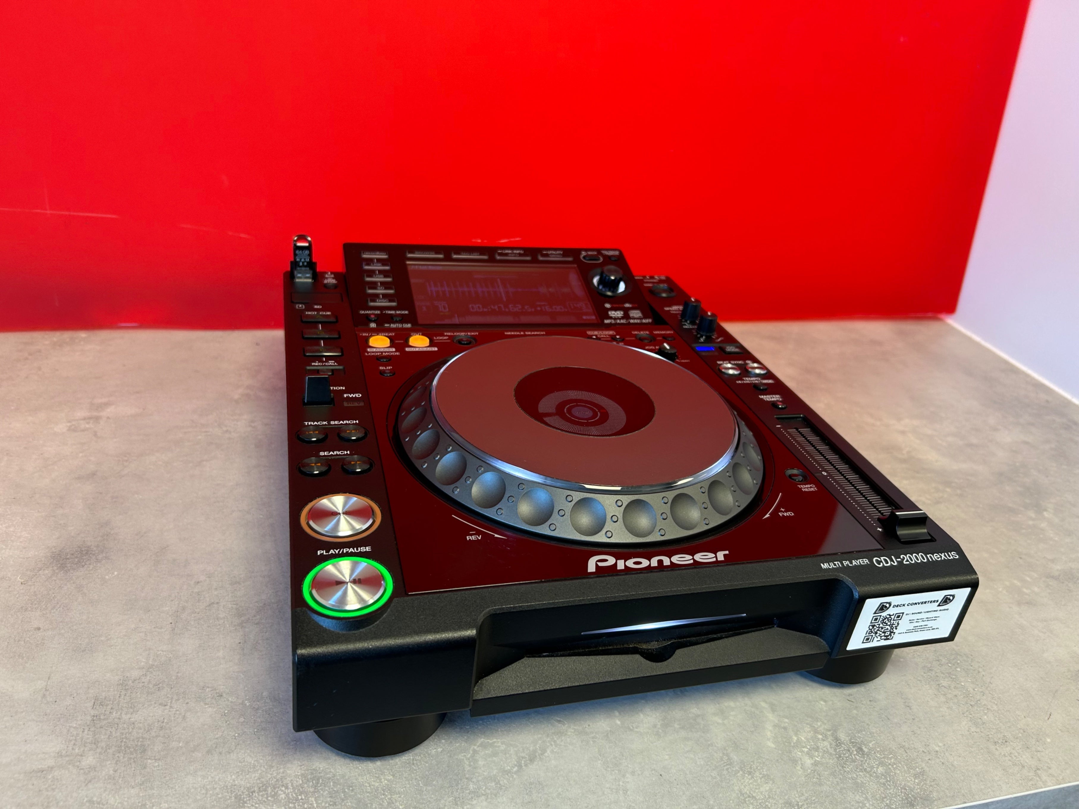 Pioneer CDJ 2000 Nexus DJ Deck - Pre Owned - Deck Converters