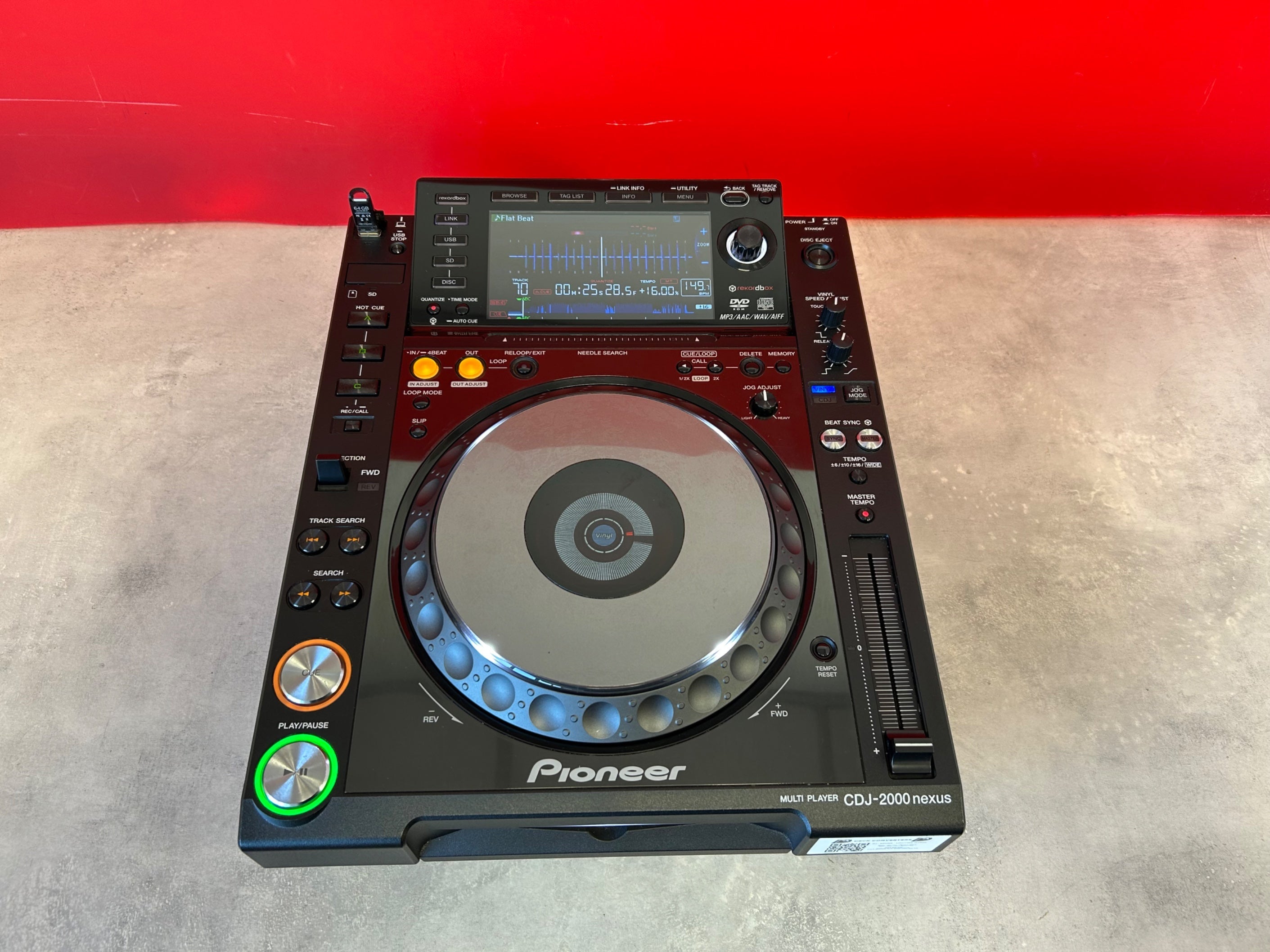 Pioneer CDJ 2000 Nexus DJ Deck - Pre Owned - Deck Converters