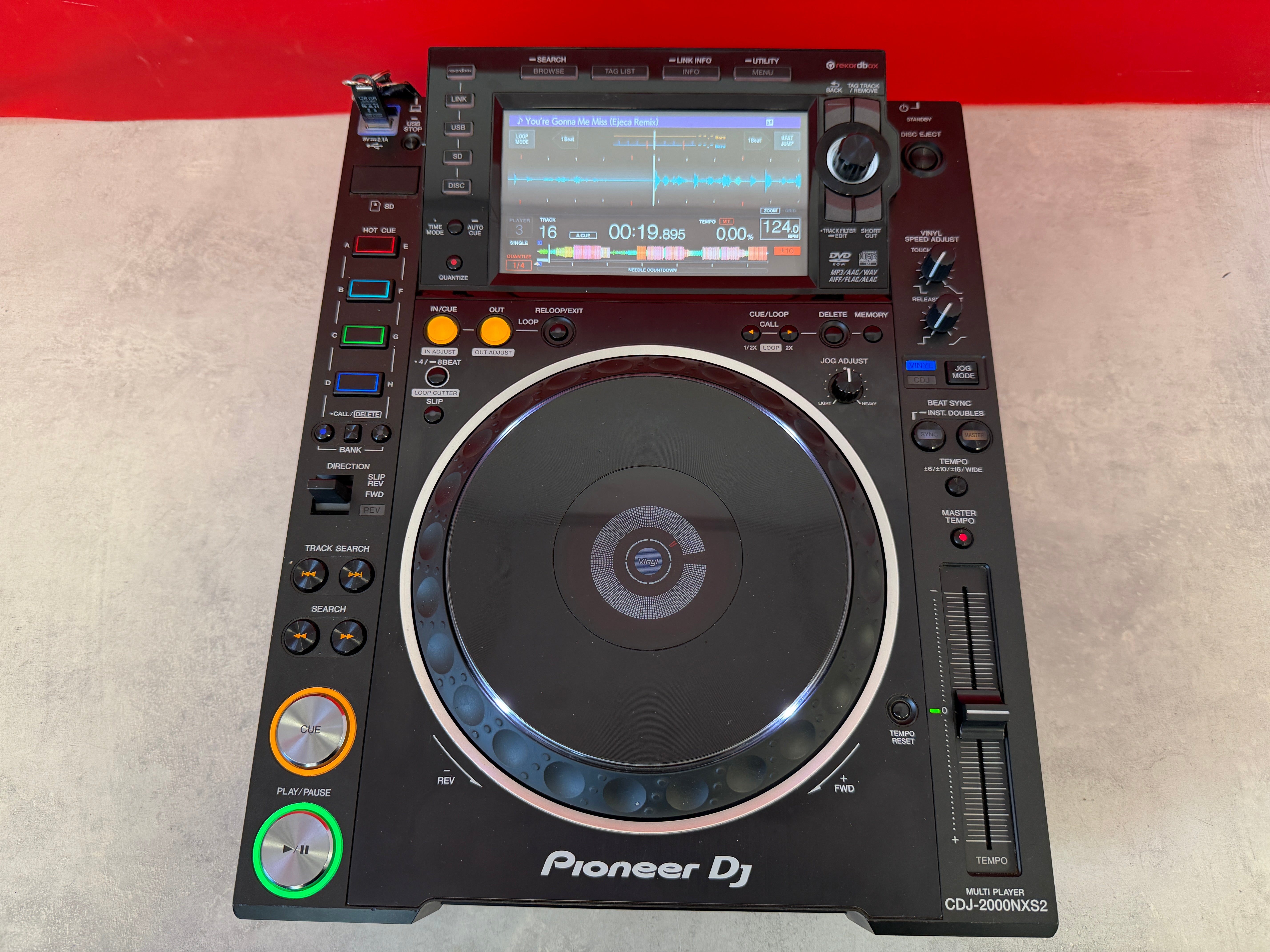 Pioneer CDJ 2000 NXS2 Professional DJ Deck - Pre Owned - Deck Converters