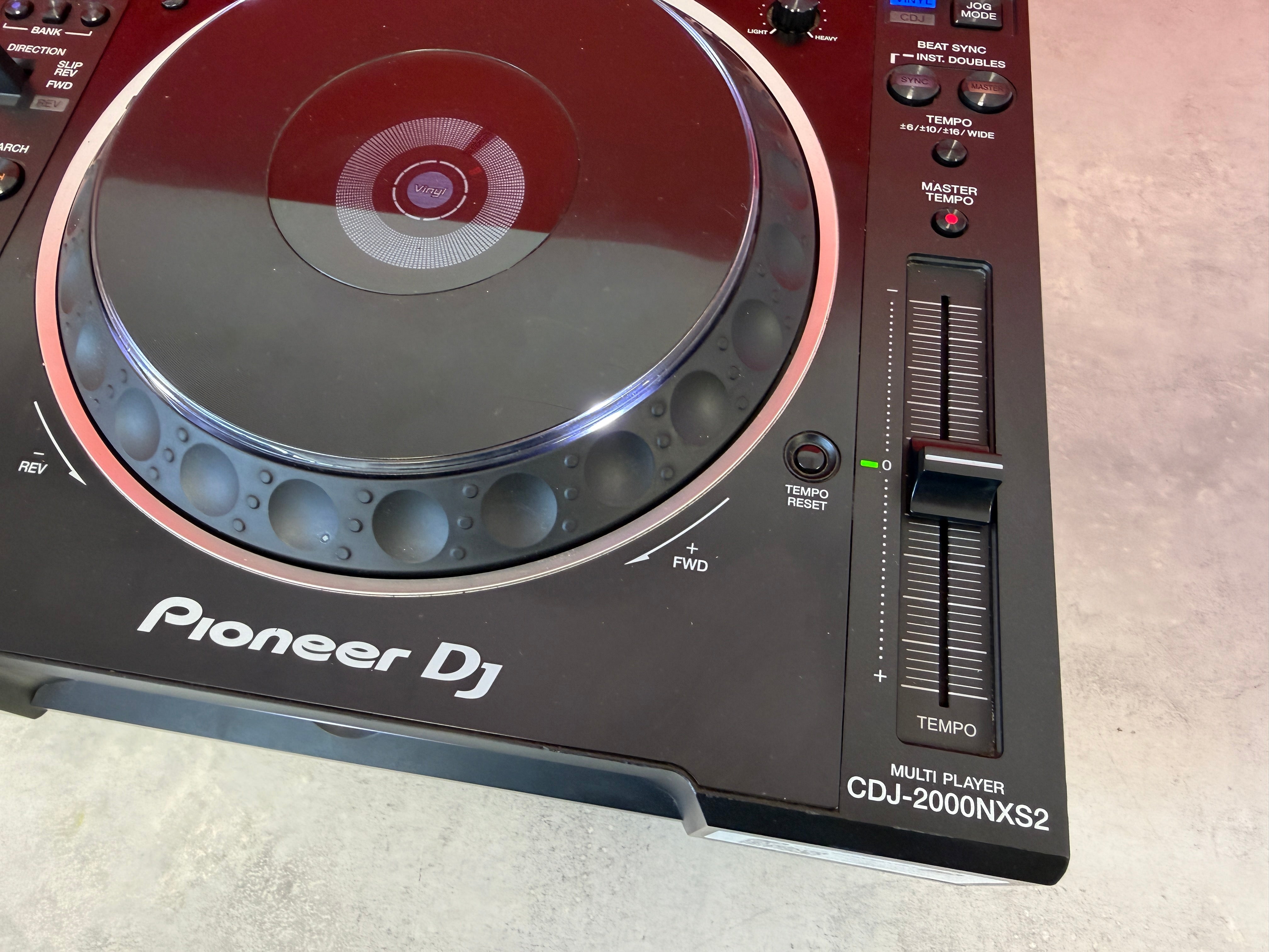 Pioneer CDJ 2000 NXS2 Professional DJ Deck - Pre Owned - Deck Converters