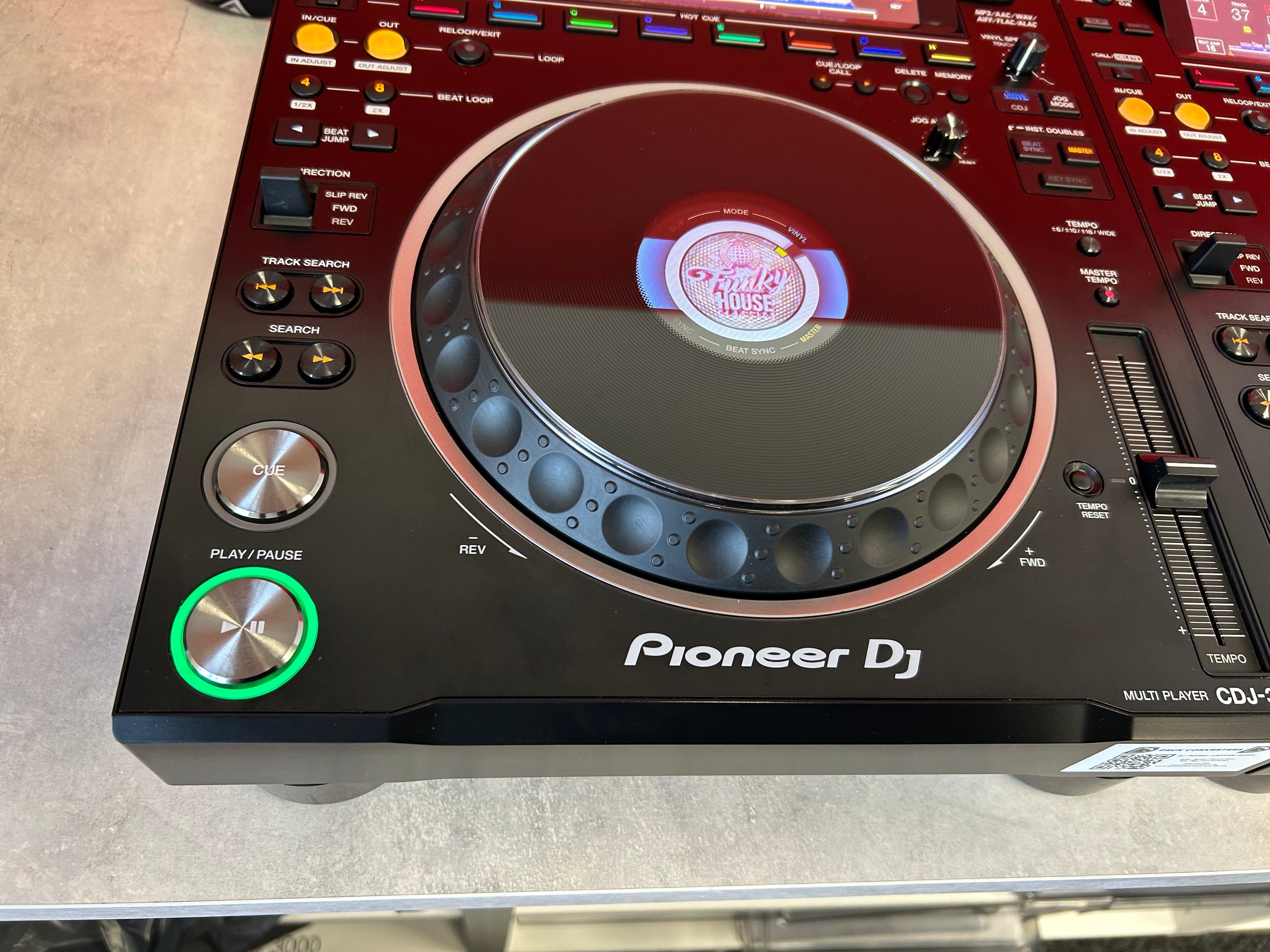 Pioneer CDJ 3000 DJ Decks Pair - Pre Owned - Deck Converters