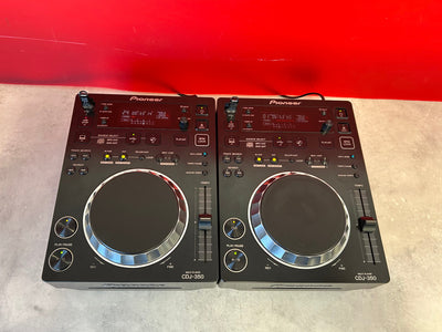 Pioneer CDJ 350 DJ Decks - PAIR - Deck Converters