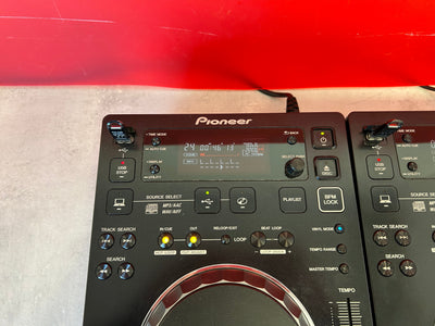 Pioneer CDJ 350 DJ Decks - PAIR - Deck Converters