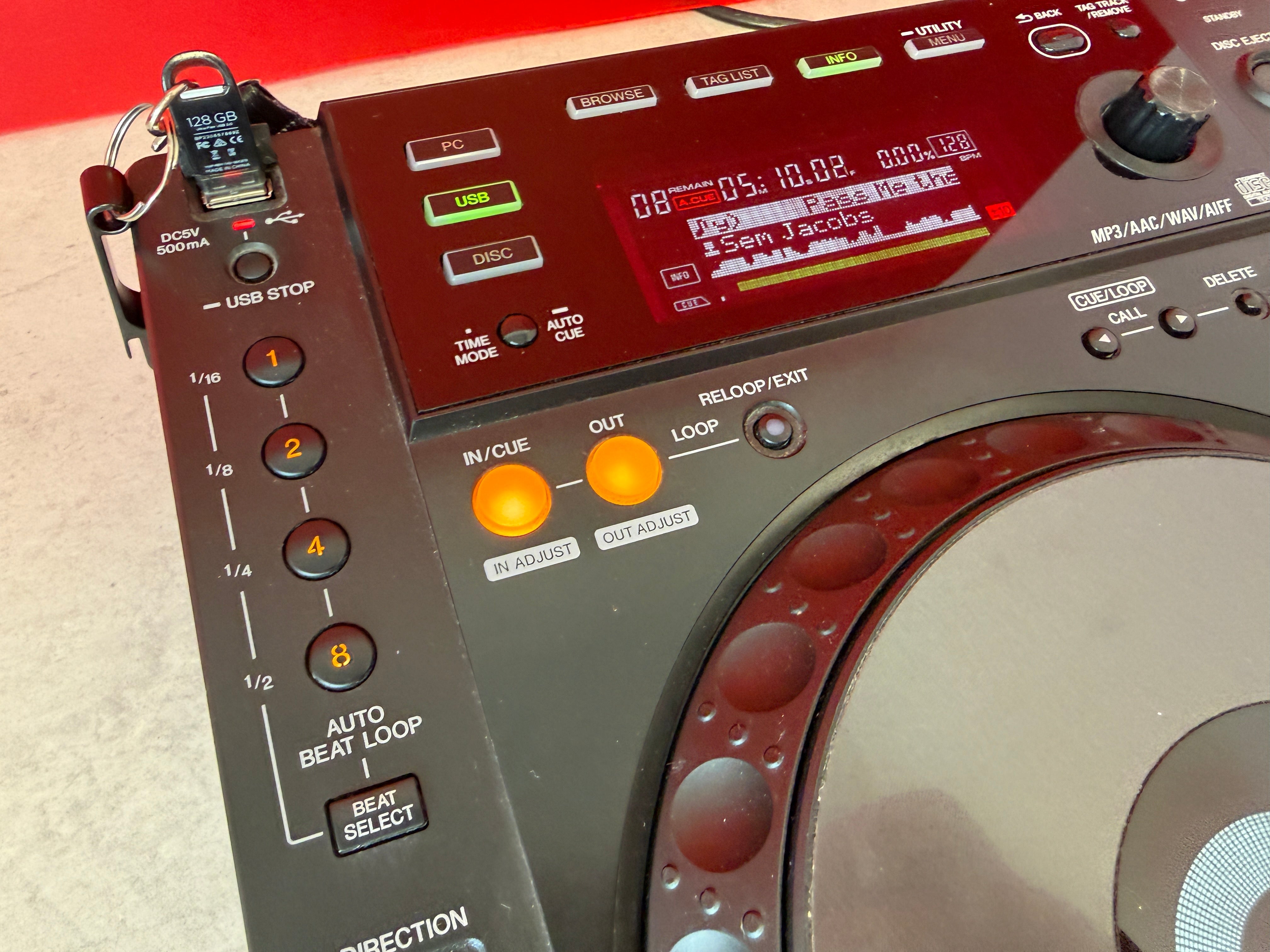 Pioneer CDJ 850 CD USB DJ Deck Black - Deck Converters
