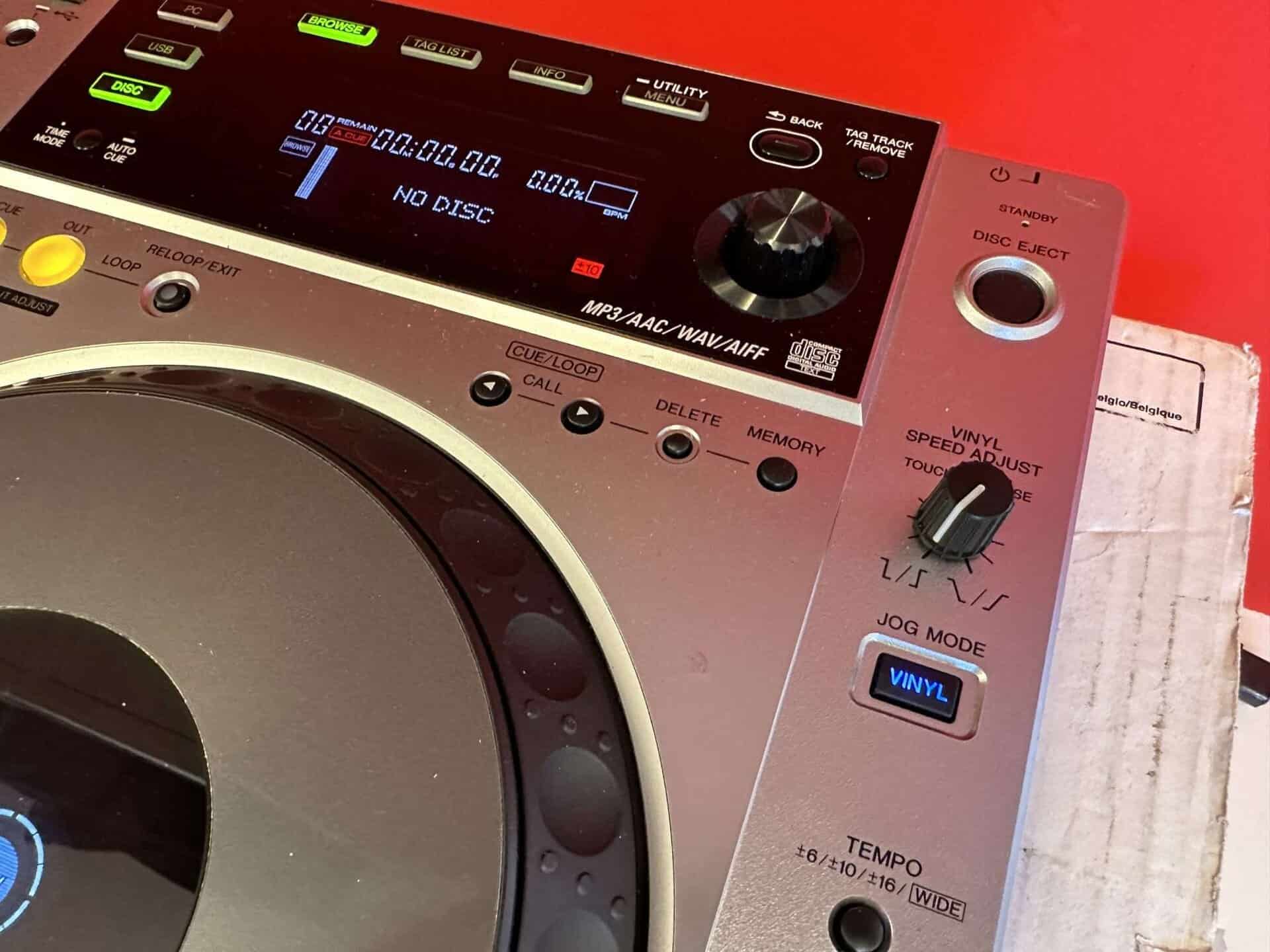 Pioneer CDJ 850 CD USB DJ Deck Silver - Deck Converters