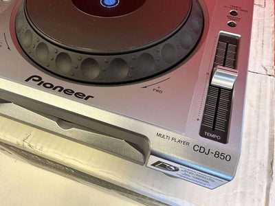 Pioneer CDJ 850 CD USB DJ Deck Silver - Deck Converters