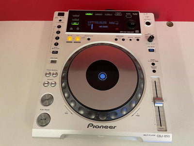 Pioneer CDJ 850 CD USB DJ Deck White - Deck Converters