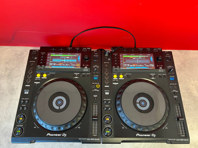 Pioneer CDJ 900 Nexus DJ Decks Pair - Pre Owned - Deck Converters
