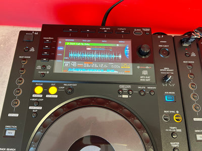Pioneer CDJ 900 Nexus DJ Decks Pair - Pre Owned - Deck Converters