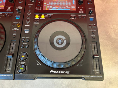 Pioneer CDJ 900 Nexus DJ Decks Pair - Pre Owned - Deck Converters