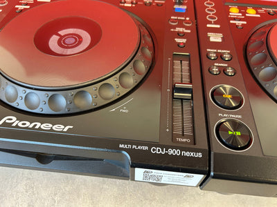 Pioneer CDJ 900 Nexus DJ Decks Pair - Pre Owned - Deck Converters