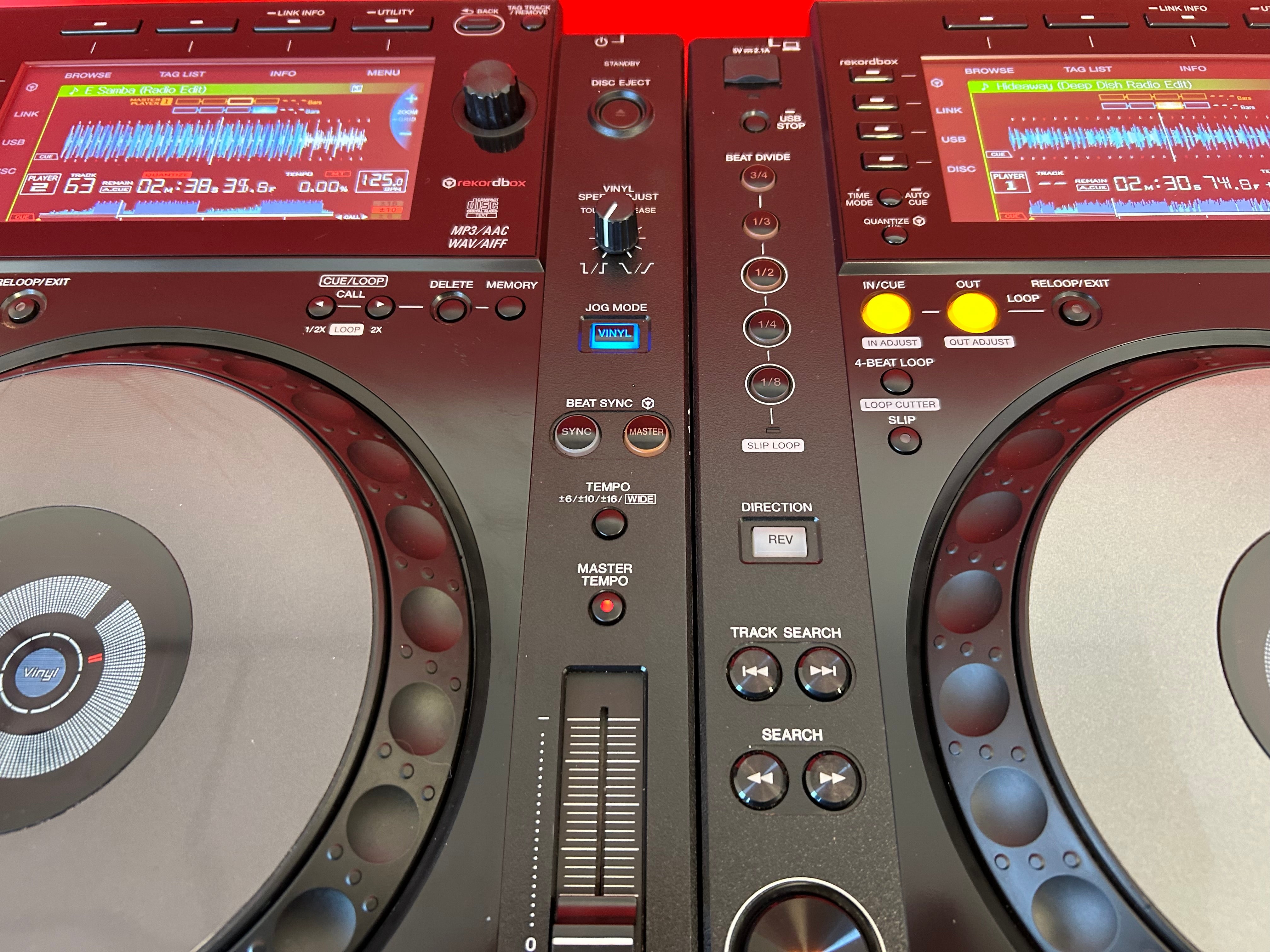 Pioneer CDJ 900 Nexus DJ Decks Pair - Pre Owned - Deck Converters