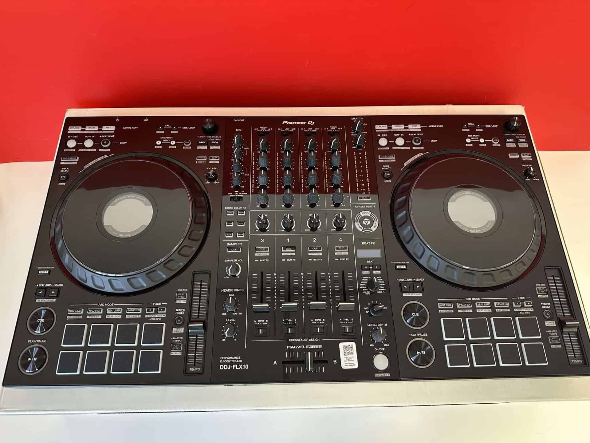 Pioneer DDJ FLX10 4Ch Performance DJ Controller - B Stock Open Box - Deck Converters