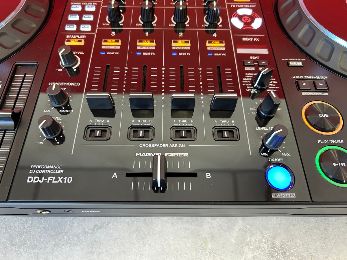 Pioneer DDJ FLX10 4Ch Performance DJ Controller Pre Owned - Deck Converters