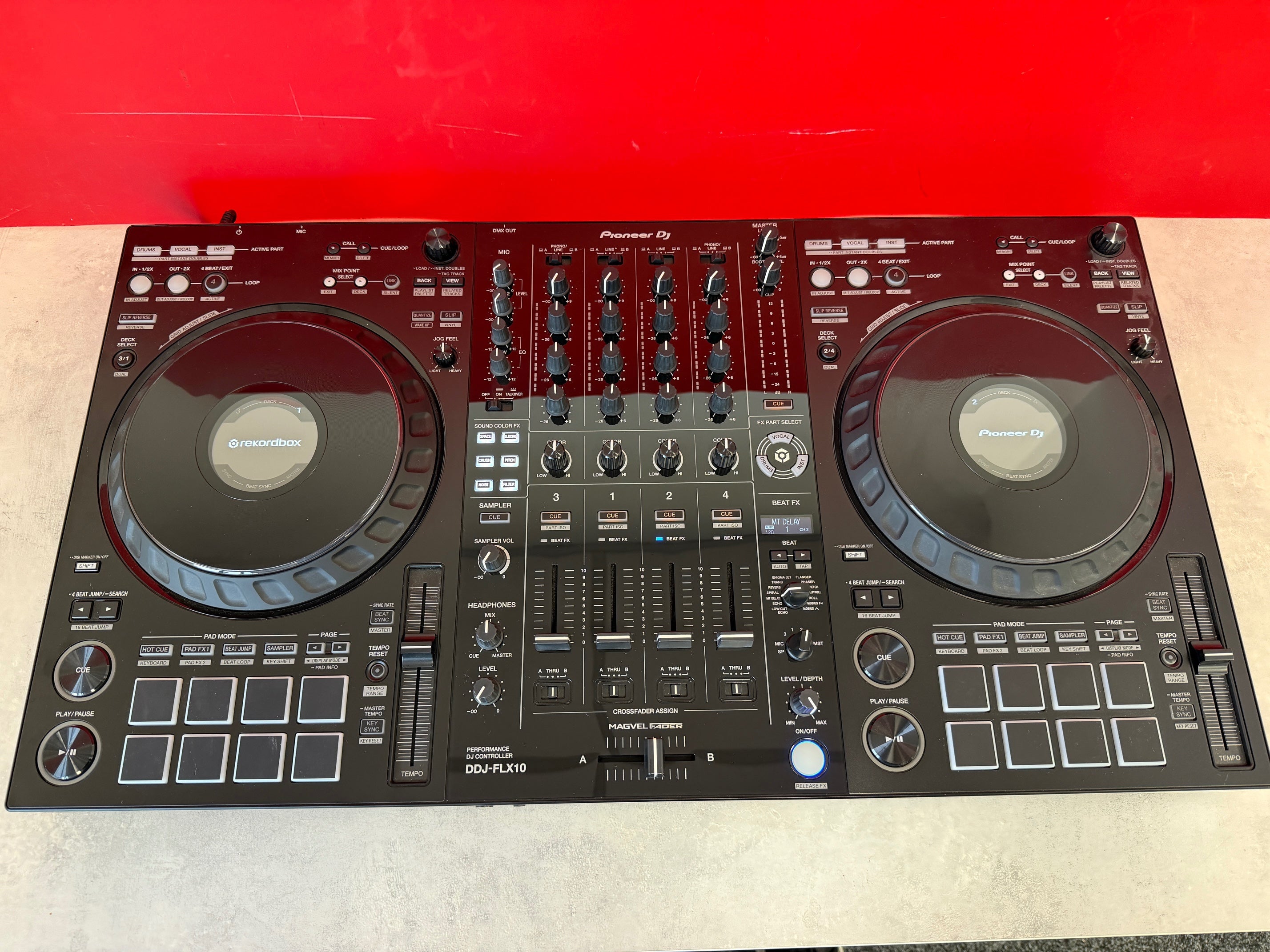 Pioneer DDJ FLX10 4Ch Performance DJ Controller Pre Owned - Deck Converters