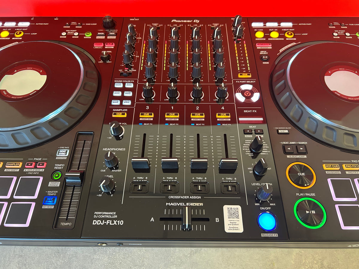 Pioneer DDJ FLX10 4Ch Performance DJ Controller - Pre Owned - Deck Converters