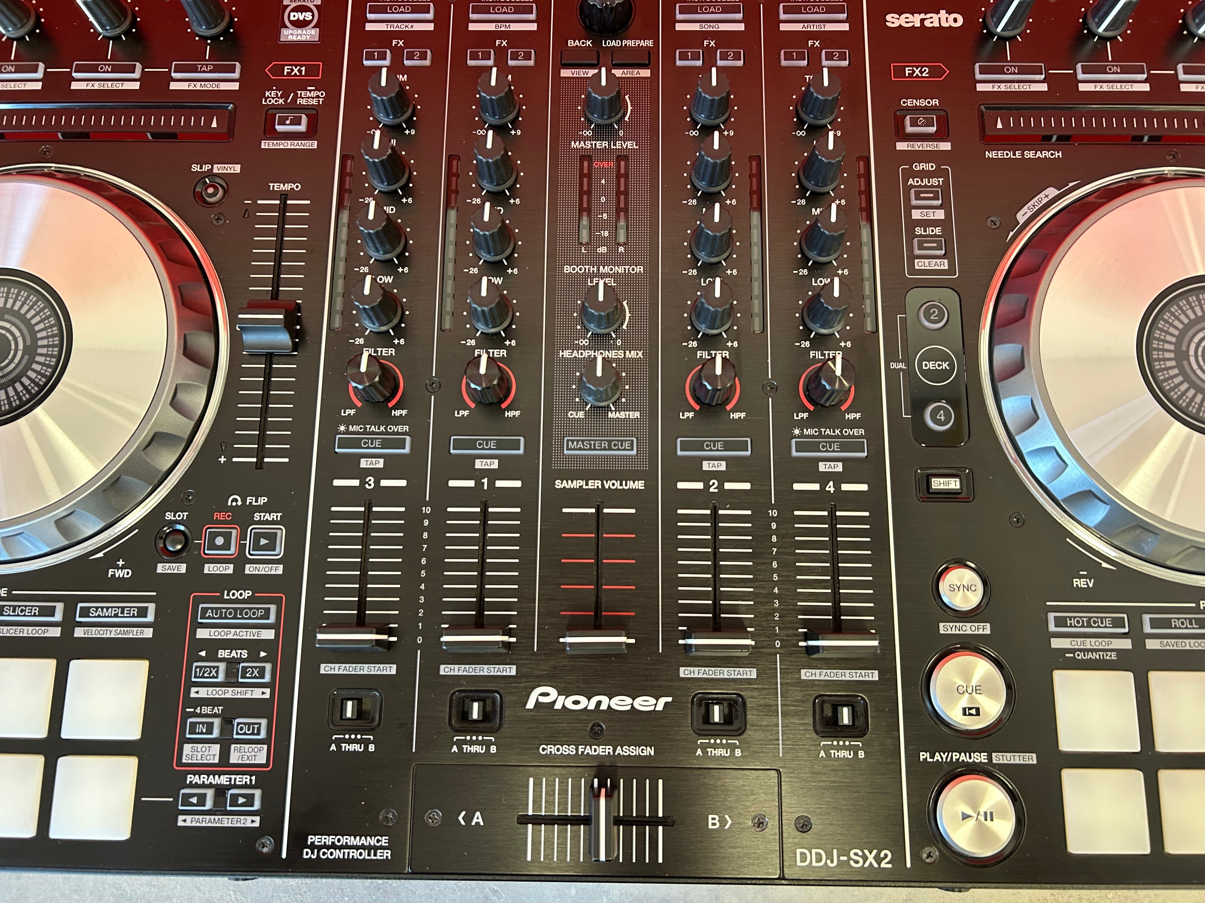 Pioneer DDJ SX2 4ch DJ Controller Serato - Pre Owned - Deck Converters
