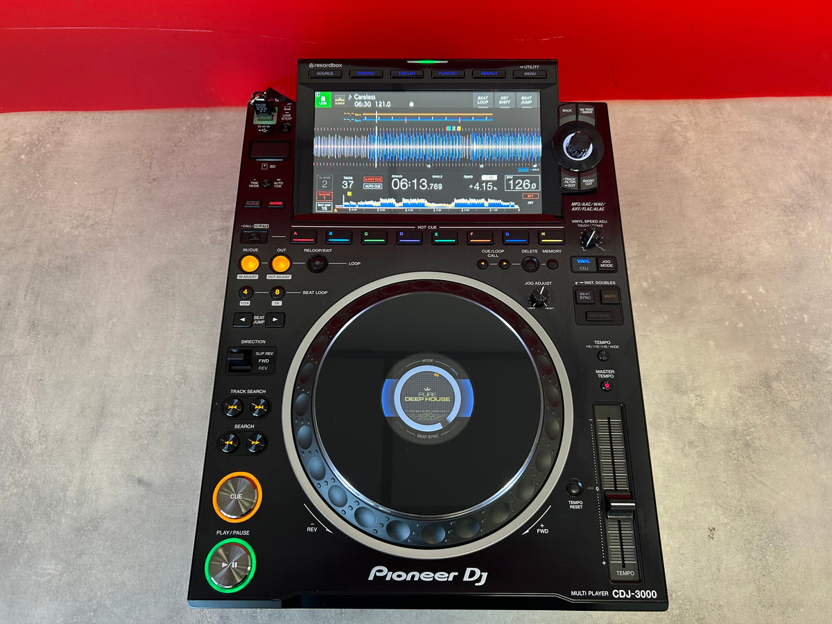 Pioneer DJ CDJ 3000 DJ Deck - Pre Owned - Deck Converters