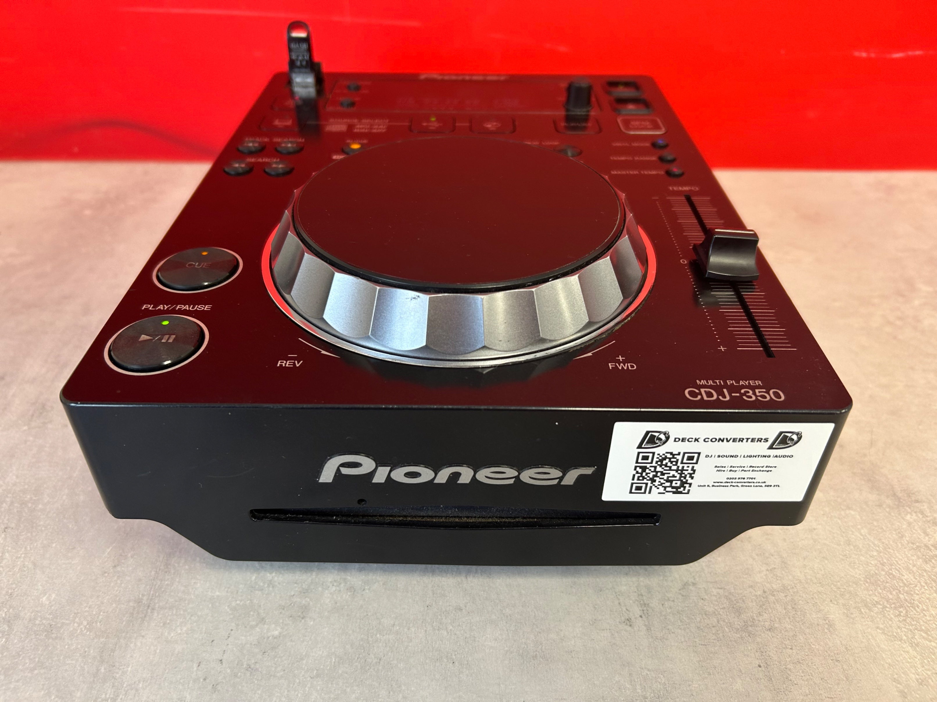 Pioneer DJ CDJ 350 - Pre Owned - Deck Converters