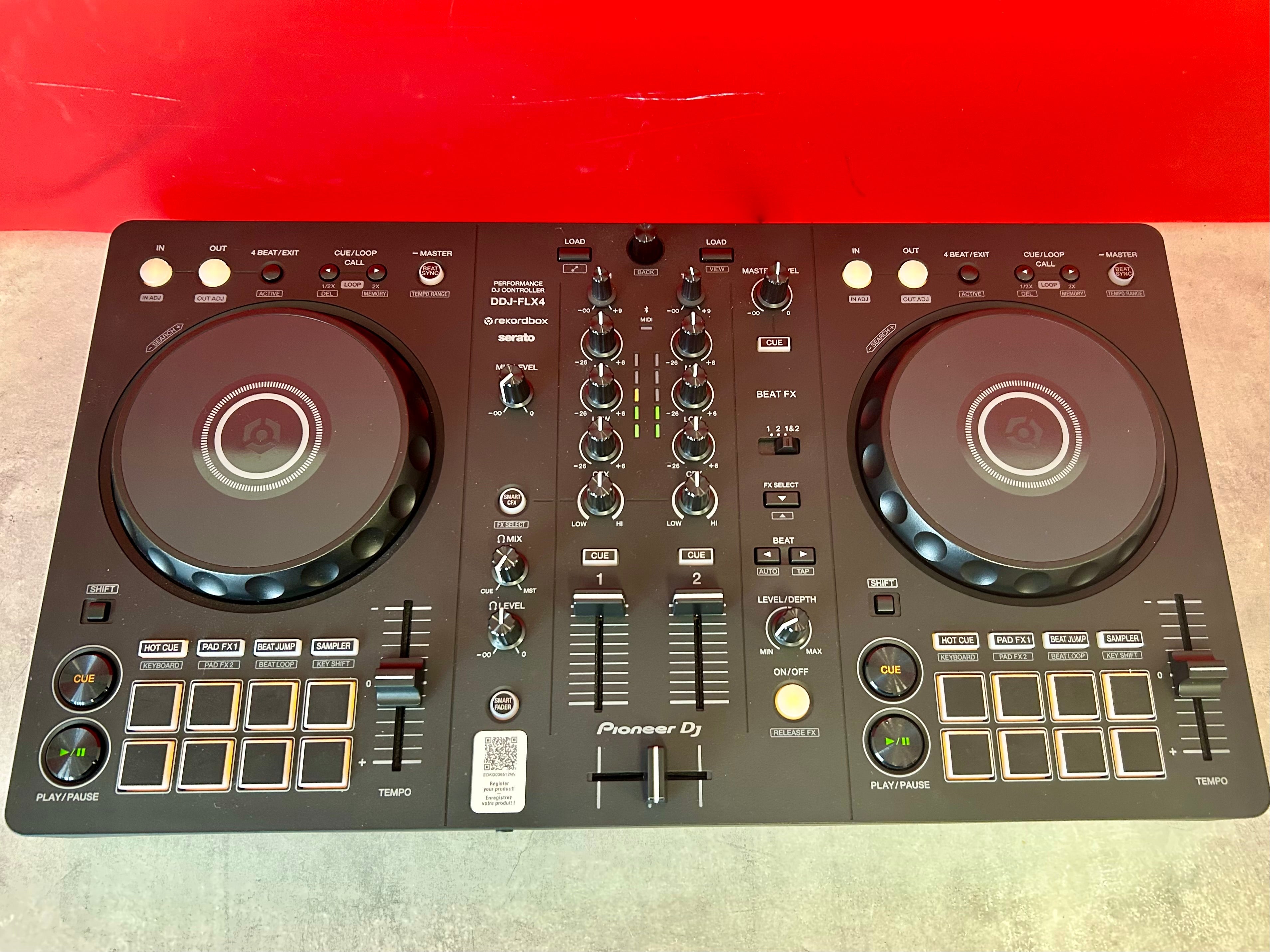 Pioneer DJ DDJ FLX4 2 - Channel DJ Controller - Pre Owned - Deck Converters