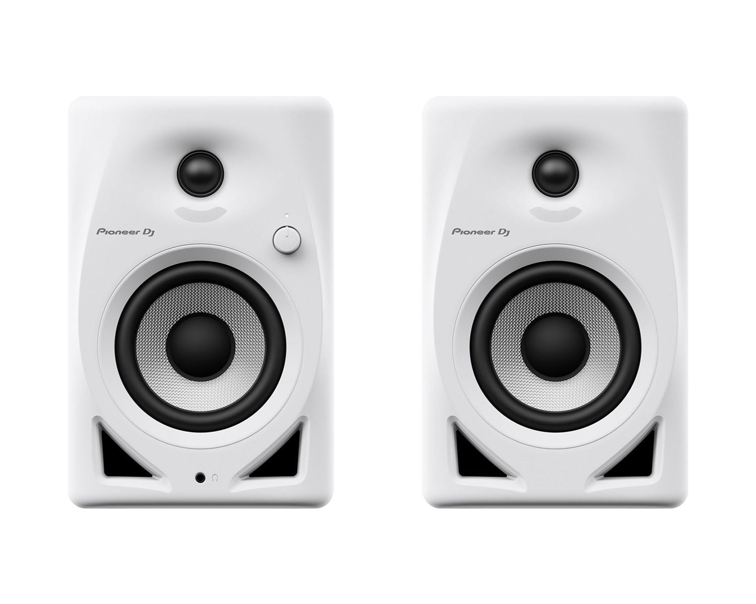 Pioneer DJ DDJ FLX4 DJ Starter Beginner Bundle - White HDJ - CUE1BT - Deck Converters