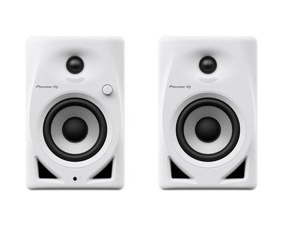 Pioneer DJ DDJ FLX4 DJ Starter Beginner Bundle - White HDJ - CUE1BT - Deck Converters