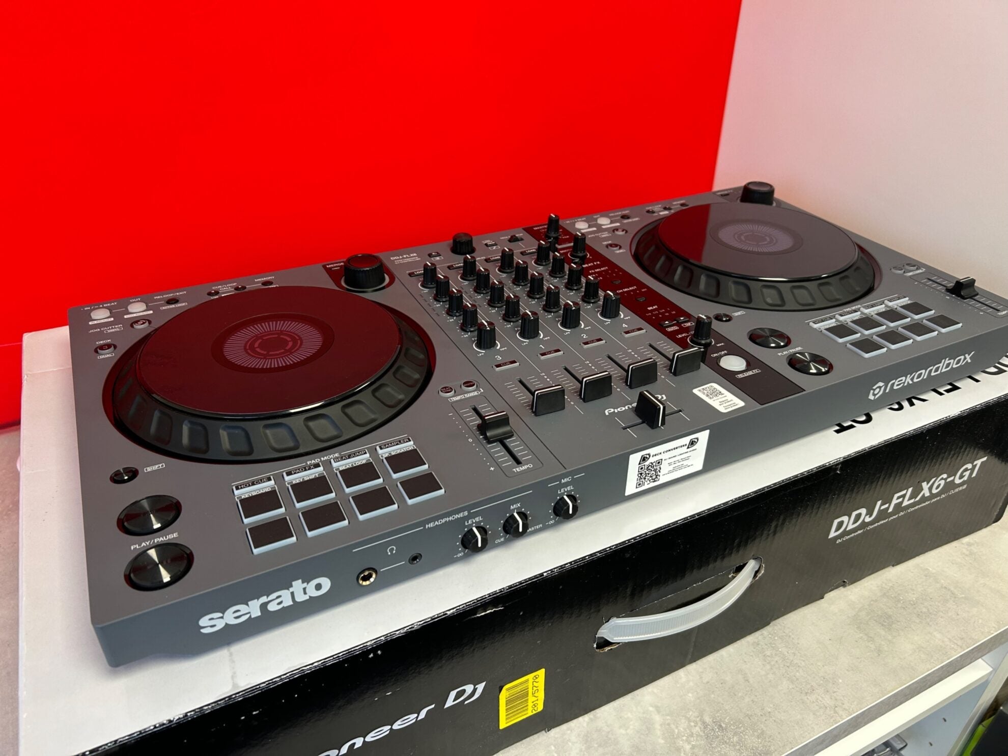 Pioneer DJ DDJ FLX6 - GT 4 - Channel DJ Controller - Pre Owned - Deck Converters
