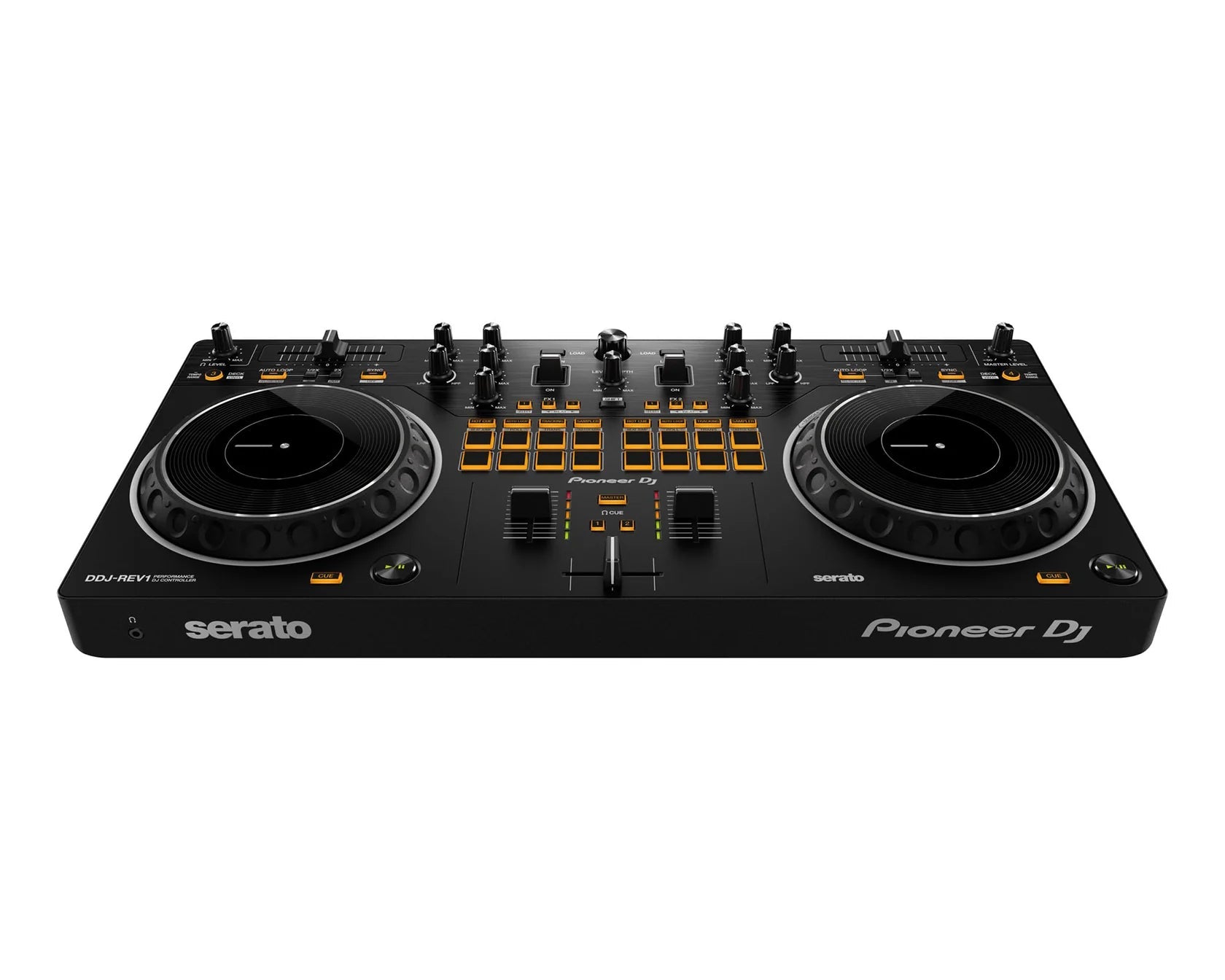 Pioneer DJ DDJ - REV1 2 - Channel Battle - Style DJ Controller for Serato DJ Lite - Deck Converters