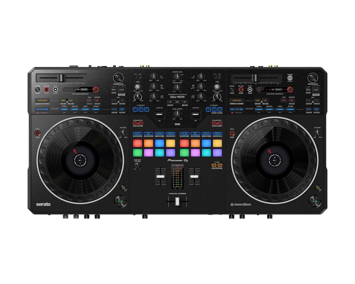 Pioneer DJ DDJ REV5 2-Channel Battle-Style DJ Controller – Deck Converters
