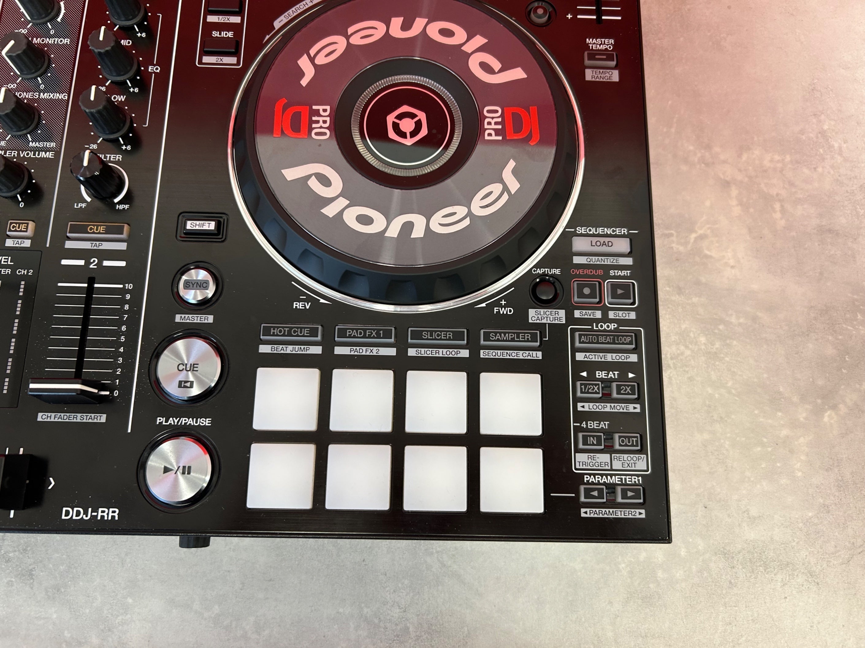 Pioneer DJ DDJ RR Portable 2 Channel Controller For Rekordbox - Deck Converters