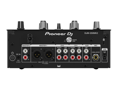 Pioneer DJ DJM 250 MK2 2 Channel Mixer - Black - Deck Converters