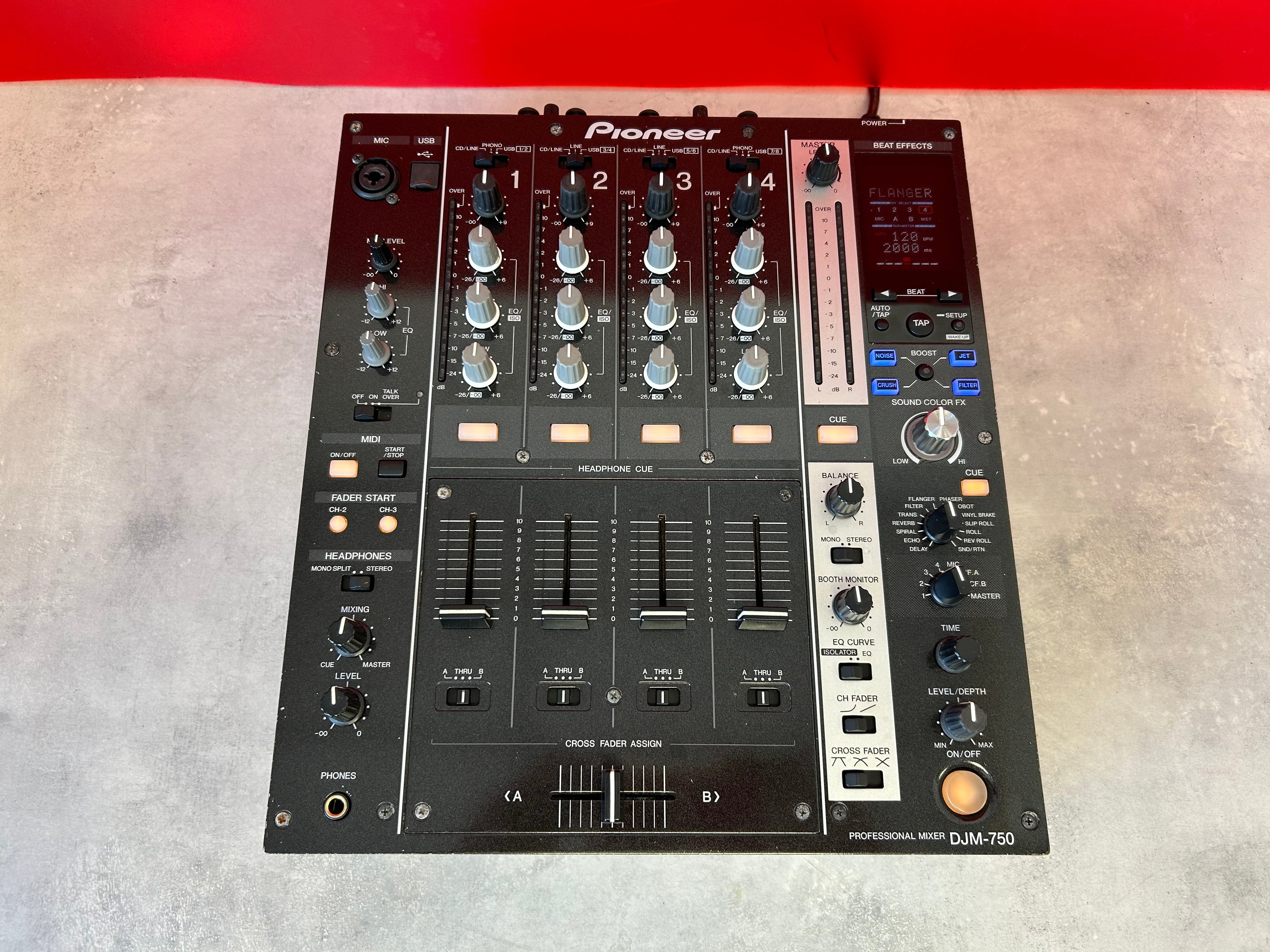 Pioneer DJ DJM 750 DJ Mixer - Pre Owned - Deck Converters