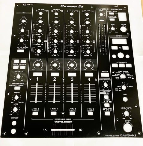 Pioneer DJ DJM 750MK2 Faceplate DEA1077 - Deck Converters