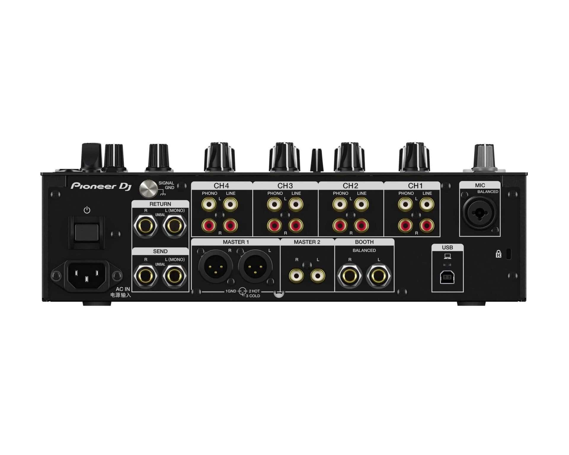 Pioneer DJ DJM 750MK2 Pro Mixer - Deck Converters