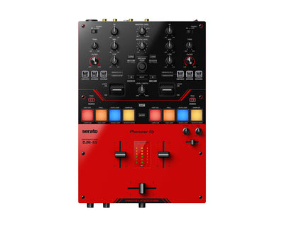Pioneer DJ DJM - S5 2 - Channel Scratch DJ Battle Mixer for Serato DJ Pro - Deck Converters