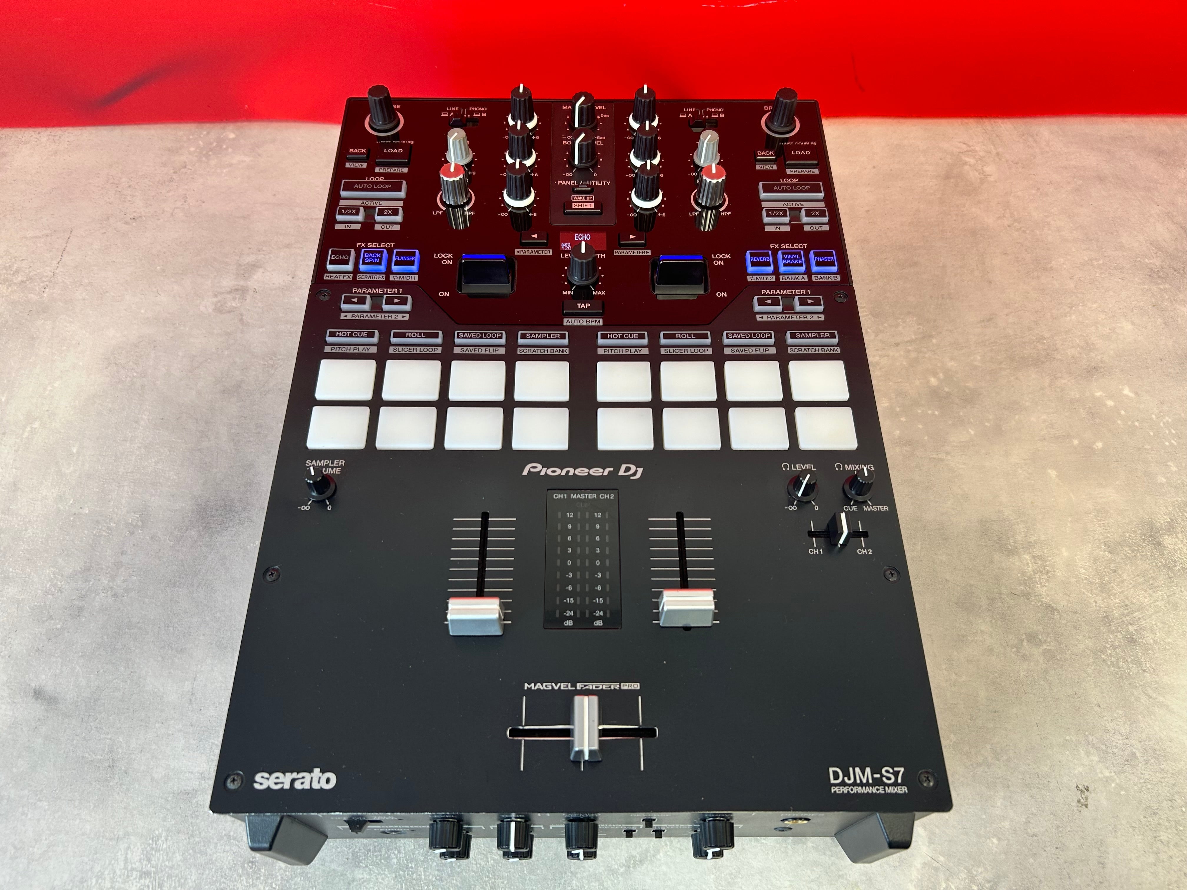 Pioneer DJ DJM-S7 2-Channel Scratch DJ Mixer- Pre Owned - Deck Converters