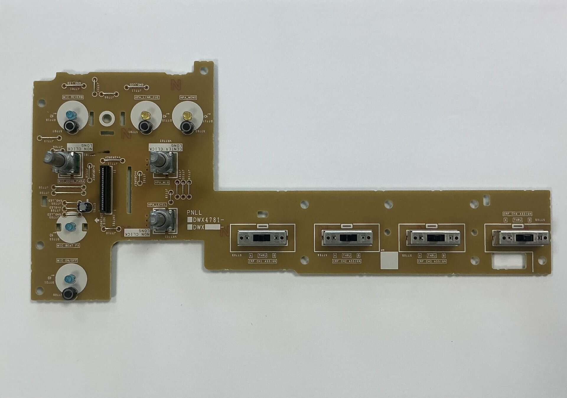 Pioneer DJ DJMA9 PNLL Assembly DWX4781 - Deck Converters