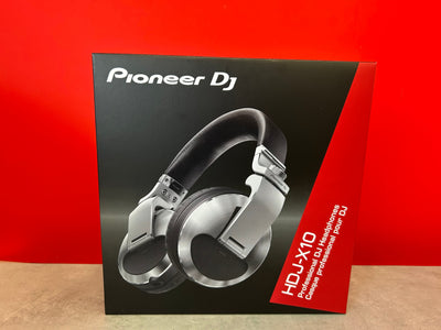 Pioneer DJ HDJ-X10 Professional DJ Headphones with Case in Silver - B Stock - Deck Converters