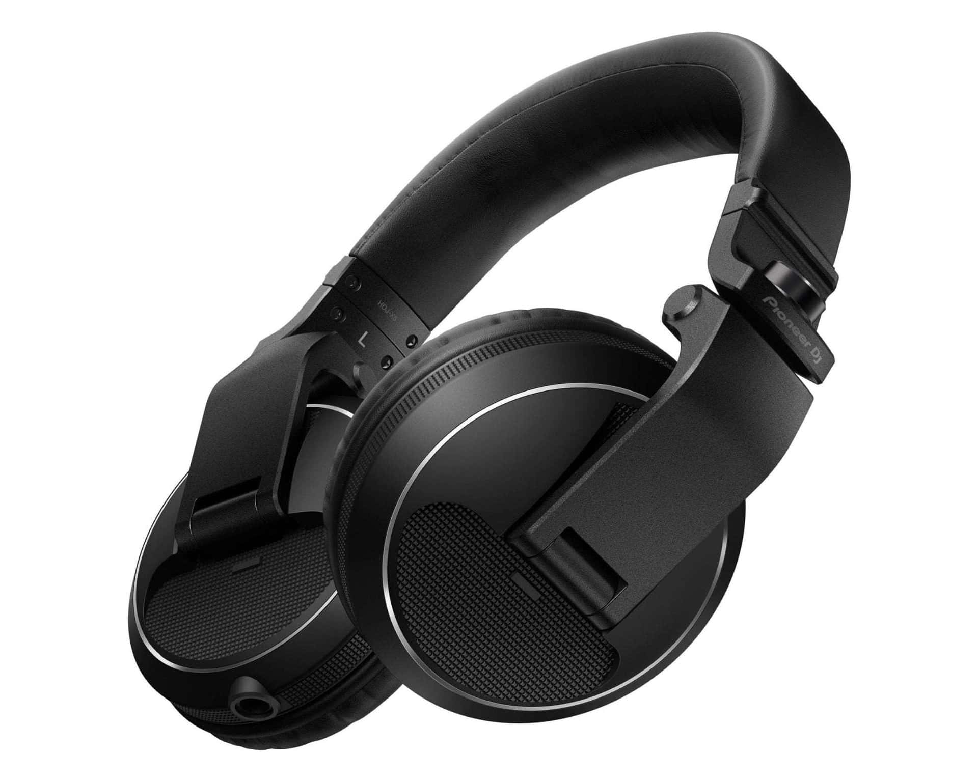 Pioneer DJ HDJX5K Pro DJ 40mm Headphones with Swivel Ear Black - Deck Converters