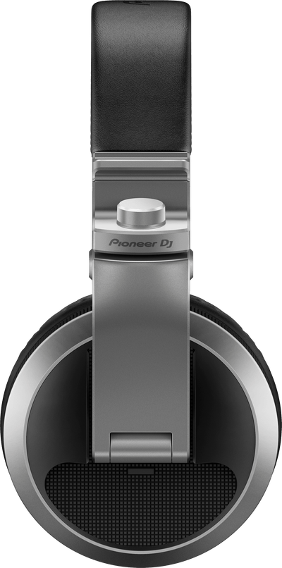 Pioneer DJ HDJX5S Pro DJ 40mm Headphones with Swivel Ear Silver - Deck Converters