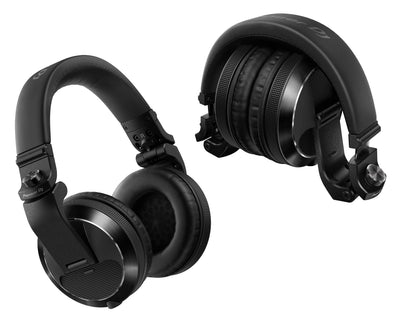 Pioneer DJ HDJX7K Pro DJ 50mm Headphones with Swivel Ear Black - Deck Converters