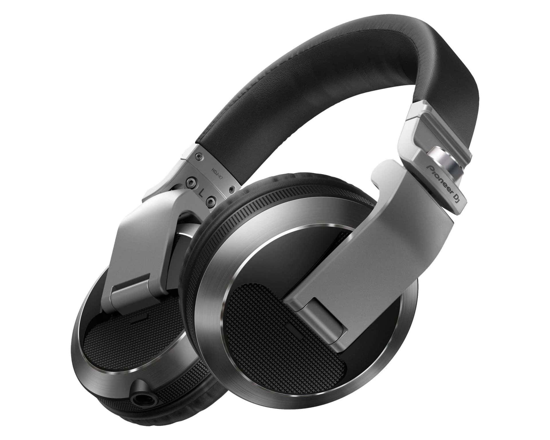 Pioneer DJ HDJX7S Pro DJ 50mm Headphones with Swivel Ear Silver - Deck Converters