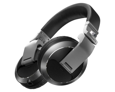 Pioneer DJ HDJX7S Pro DJ 50mm Headphones with Swivel Ear Silver - Deck Converters