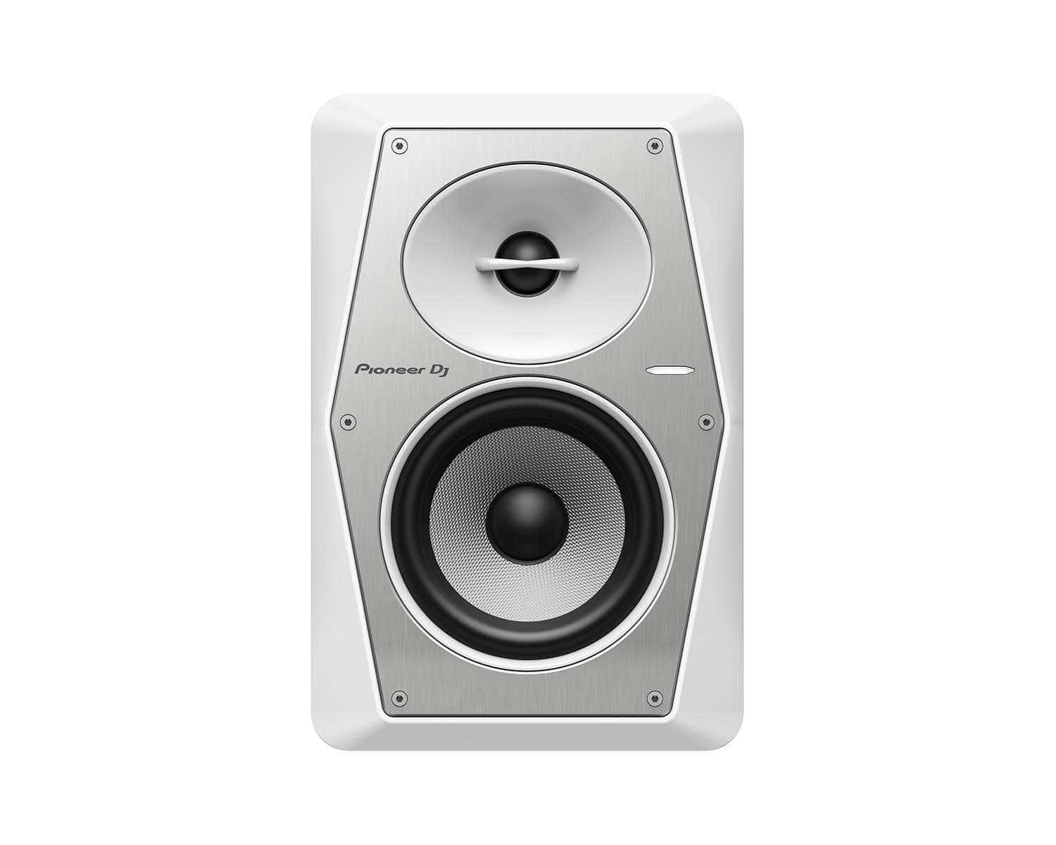 Pioneer DJ VM - 50 5" 2 - Way Active Monitor Speaker White - Deck Converters