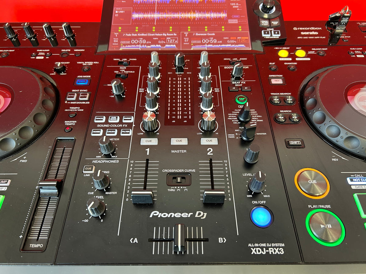 Pioneer DJ XDJ RX3 2-Ch All-in-One Performance DJ System - Pre Owned - Deck Converters