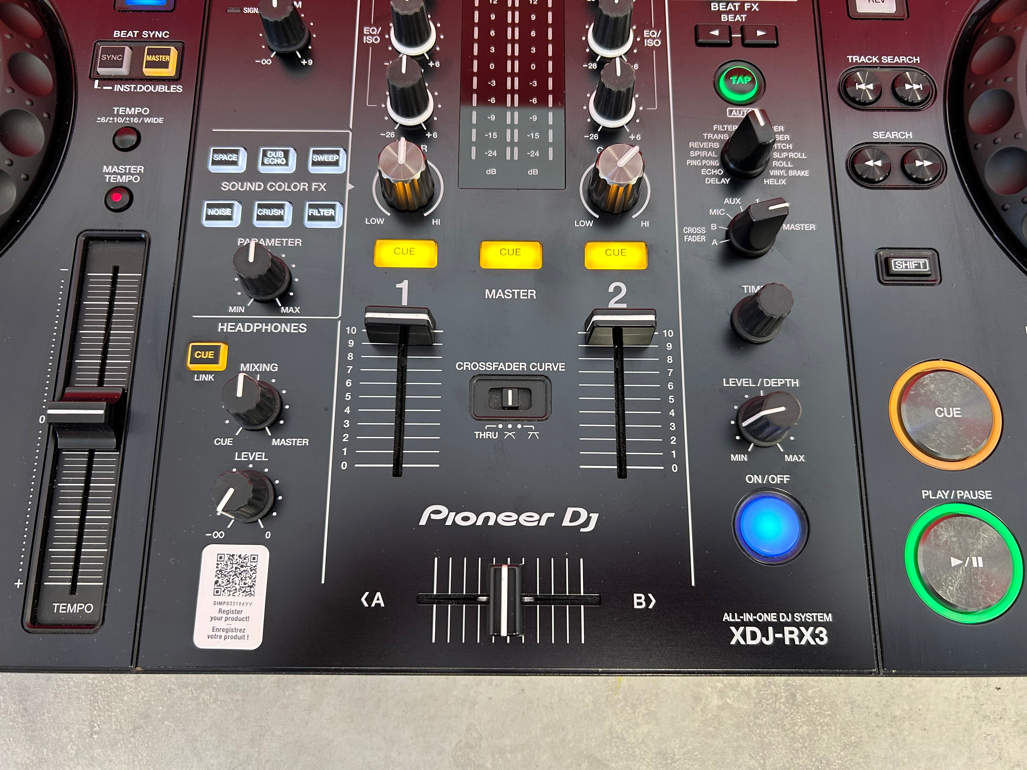 Pioneer DJ XDJ RX3 2-Ch All-in-One Performance DJ System - Pre Owned - Deck Converters